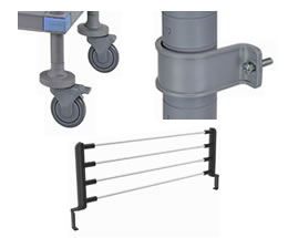 Millenia Polymer Shelving System Accessories