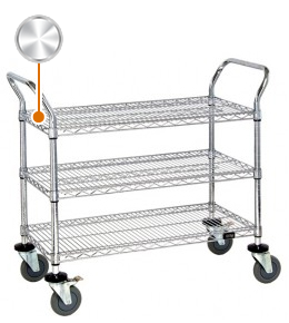 Chrome Utility Carts