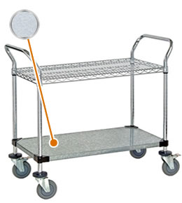 Galvanized Steel Utility Carts