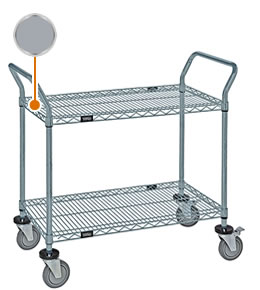 Gray Epoxy Utility Carts