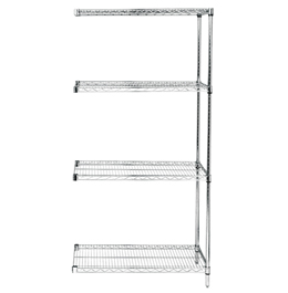 Chrome Wire Shelving Add-On Units
