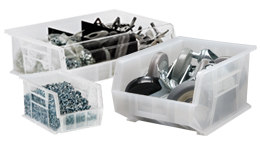 Heavy Duty Clear Bins