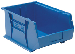 Quantum Storage Systems Qsbu-260bl Bin Shelving Unit, 18Dx36Wx75H, 15 Bins, Blue