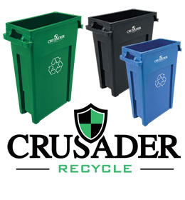CRUSADER Thin Recycling Containers