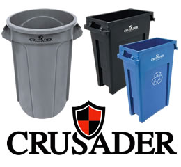 CRUSADER Trash Cans