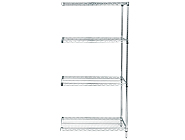 Chrome Wire Shelving Add-On Units