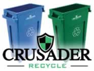 CRUSADER Thin Recycling Containers