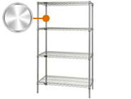 Chrome Wire Shelving