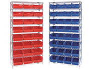 Wire Shelving Systems with Bins