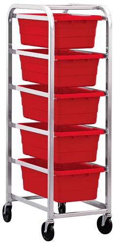 TR5-2516-8 Tub Rack with Cross Stack Tubs - Quantum Storage