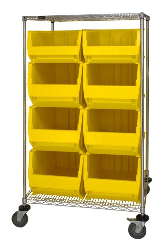 Saint Anthony Industries ダンピングステーション WRC2-63-3036-974976 Bin Transport Cart - Quantum Storage