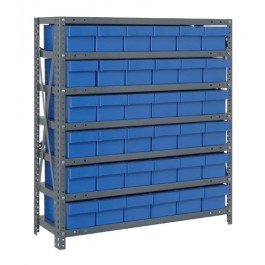 2439-603 7 Shelf Unit with Super Tuff Drawers