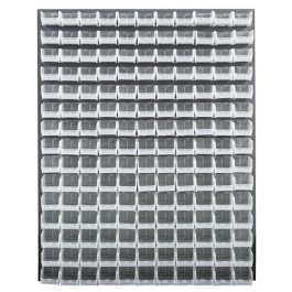 QLP-4861-220-165CL CLEAR-VIEW Louvered Panel - Complete Package