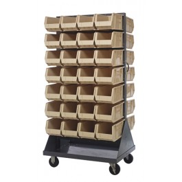 QMD-36H-240 Mobile Louvered Rack