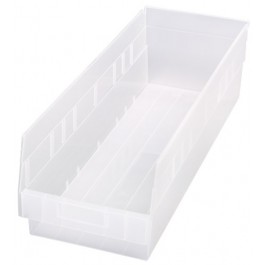 QSB214CL STORE-MORE 6'' Shelf Bin