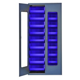 QSC-C250 CLEAR-VIEW Security Bin Cabinet