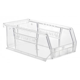 QUS220CC - Crystal Clear Ultra Stack and Hang Bin