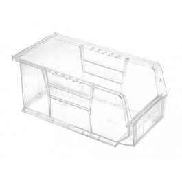 QUS230CC - Crystal Clear Ultra Stack and Hang Bin