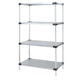 WR63-1836SG Galvanized Solid Shelf Starter Kit