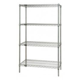 WR54-1854S Stainless Steel Wire Shelving Starter Kit