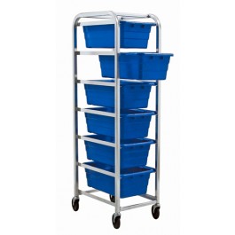TR6-2516-8 Tub Rack with Cross Stack Tubs