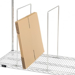 WCSD-1814 Chrome Wire Carton Dividers