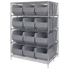 WRA86-2154C-166 Rack Bin Container Wire Package