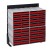 QIC-124-83 Interlocking Storage Cabinet Floor Stand