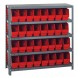 1839-203 Steel Shelving Shelf Bin System - 2