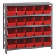 1839-204 Steel Shelving Shelf Bin System - 2