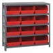 1839-210 Steel Shelving Shelf Bin System - 2