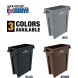CRUSADER Thin Trash Can - 16 Gal.