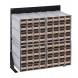 QIC-124-161 Interlocking Storage Cabinet Floor Stand - 3