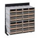 QIC-124-64 Interlocking Storage Cabinet Floor Stand - 3