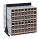 QIC-224-122 Interlocking Storage Cabinet Floor Stand - 3