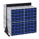 QIC-224-161 Interlocking Storage Cabinet Floor Stand