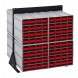 QIC-224-161 Interlocking Storage Cabinet Floor Stand - 2