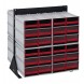 QIC-224-64 Interlocking Storage Cabinet Floor Stand  - 4