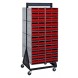 QIC-248-64 Interlocking Storage Cabinet Floor Stand - 2