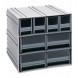 QIC-4244 Interlocking Storage Cabinet - 4