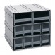 QIC-8224 Interlocking Storage Cabinet - 4
