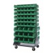 QMD-36H-230240 Mobile Louvered Rack - 2