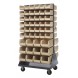 QMD-36H-230240 Mobile Louvered Rack - 3