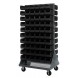 QMD-36H-230 Mobile Louvered Rack - 6