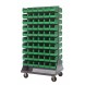 QMD-36H-230 Mobile Louvered Rack - 2