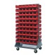 QMD-36H-230 Mobile Louvered Rack - 4