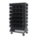 QMD-36H-240 Mobile Louvered Rack - 6