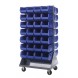 QMD-36H-240 Mobile Louvered Rack