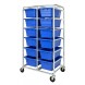 TR12-2516-8 Tub Rack with Cross Stack Tubs
