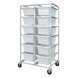 TR12-2516-8 Tub Rack with Cross Stack Tubs - 5